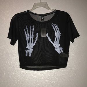 Windsor see though crop top